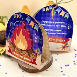 Porta Paçoca Balinha Mimo Bombom Festa Junina