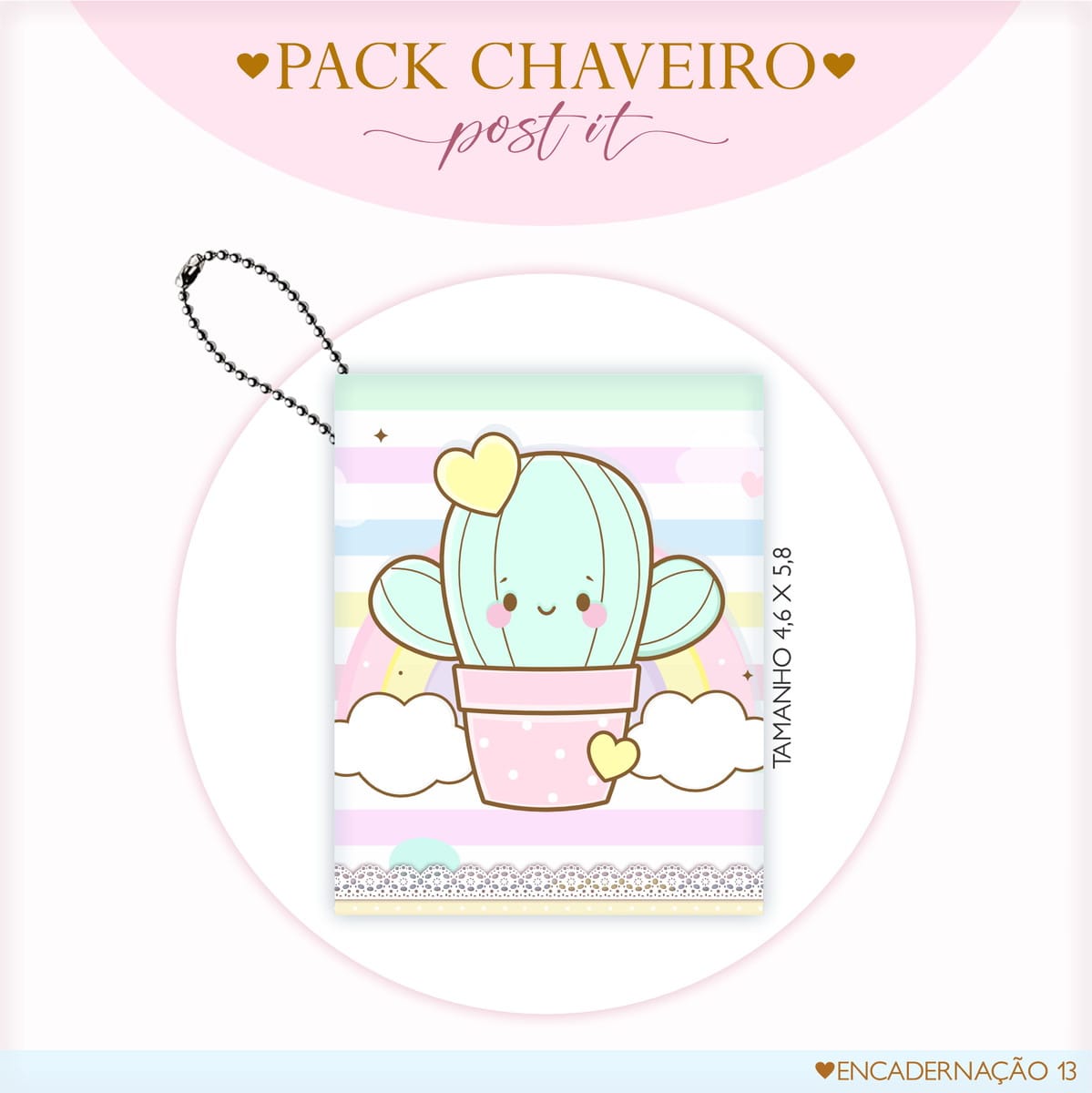 Post It Kawaii Digital para Imprimir 2 Post It Kawaii Digital para Imprimir - Imagem 2