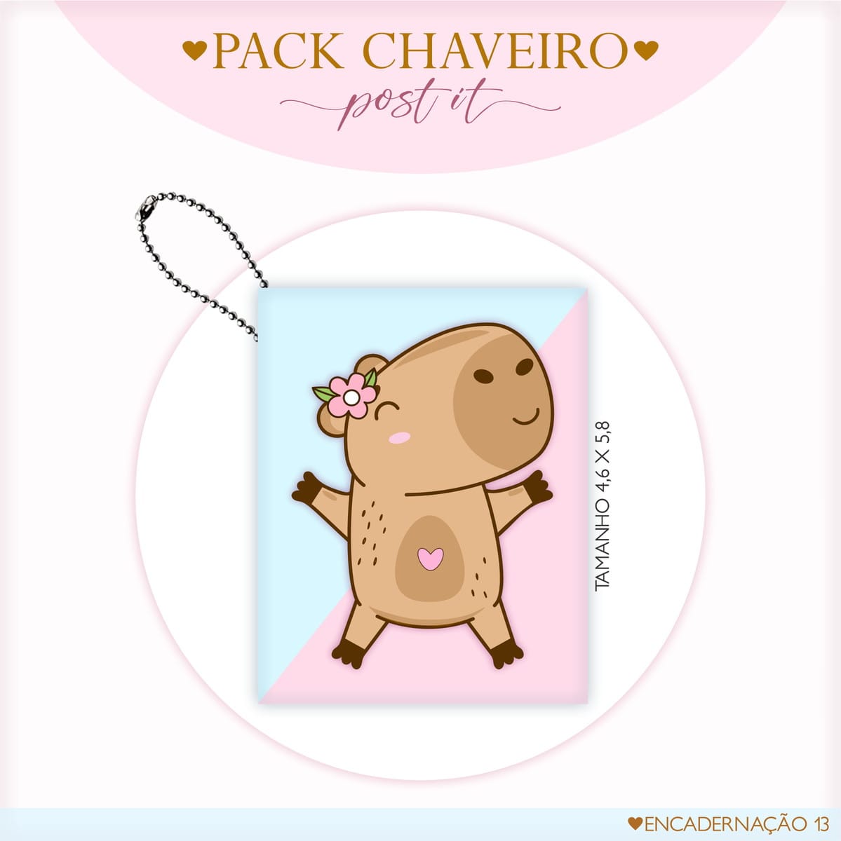 Post It Kawaii Digital para Imprimir 3 Post It Kawaii Digital para Imprimir - Imagem 3