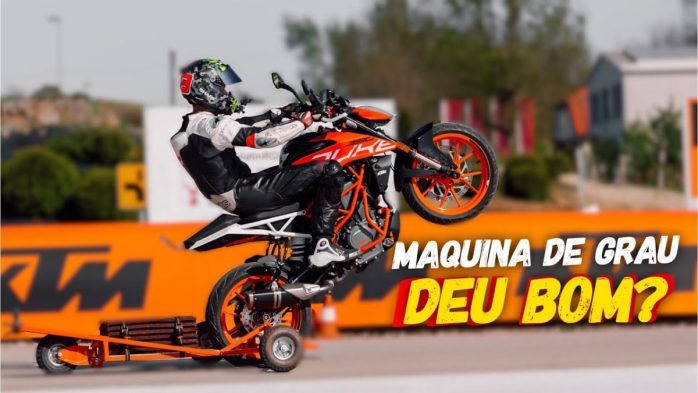 Projeto Em Pdf Aparelho Aprender Empinar Puxar Grau De Moto