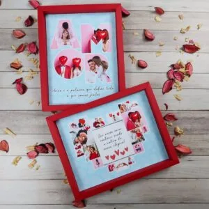 Quadros Dia dos Namorados - Arquivo de Corte