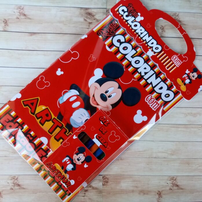 Revistinha Colorir Mickey