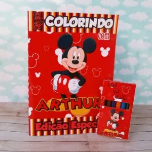 Revistinha Colorir Mickey 13 Revistinha Colorir Mickey