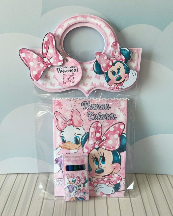 Revistinha Colorir Minnie Rosa