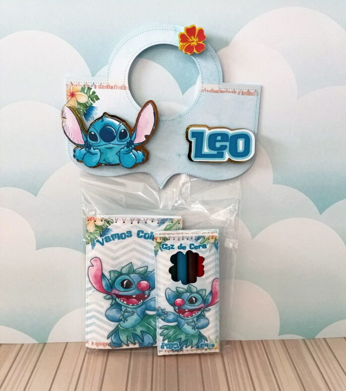 Revistinha Colorir Stitch