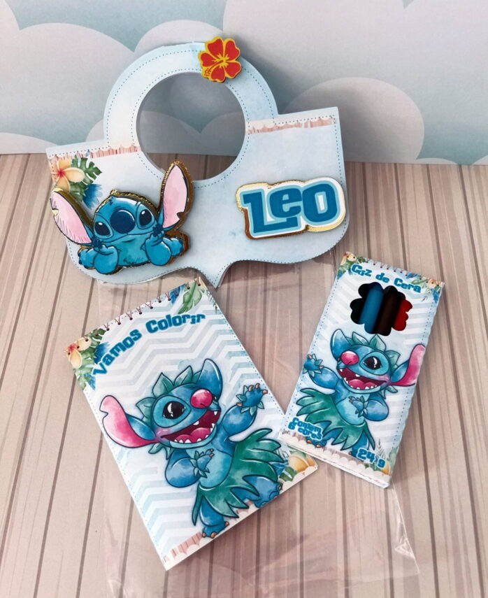 Revistinha Colorir Stitch