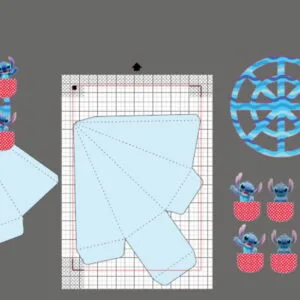 Roda Gigante Stitch 16 Roda Gigante Stitch