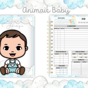 Rotina do Bebê Animais Baby