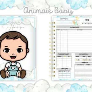 Rotina do Bebê Animais Baby 5 Rotina do Bebê Animais Baby