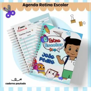Rotina Escolar Menino 30 Rotina Escolar Menino