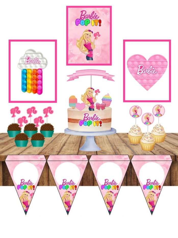 Só um bolinho Barbie Pop It