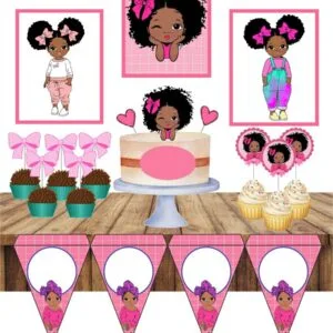 Só um bolinho Bonequinha Afro 18 Só um bolinho Bonequinha Afro