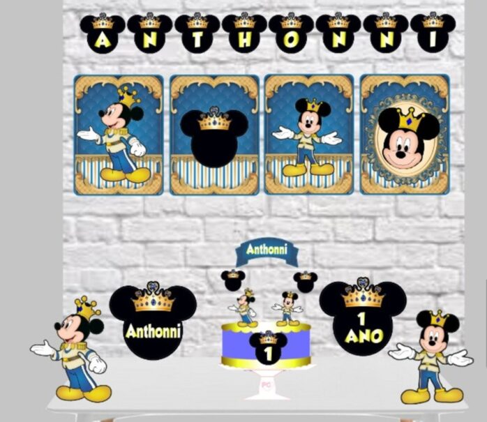 Só um Bolinho Mickey Realeza