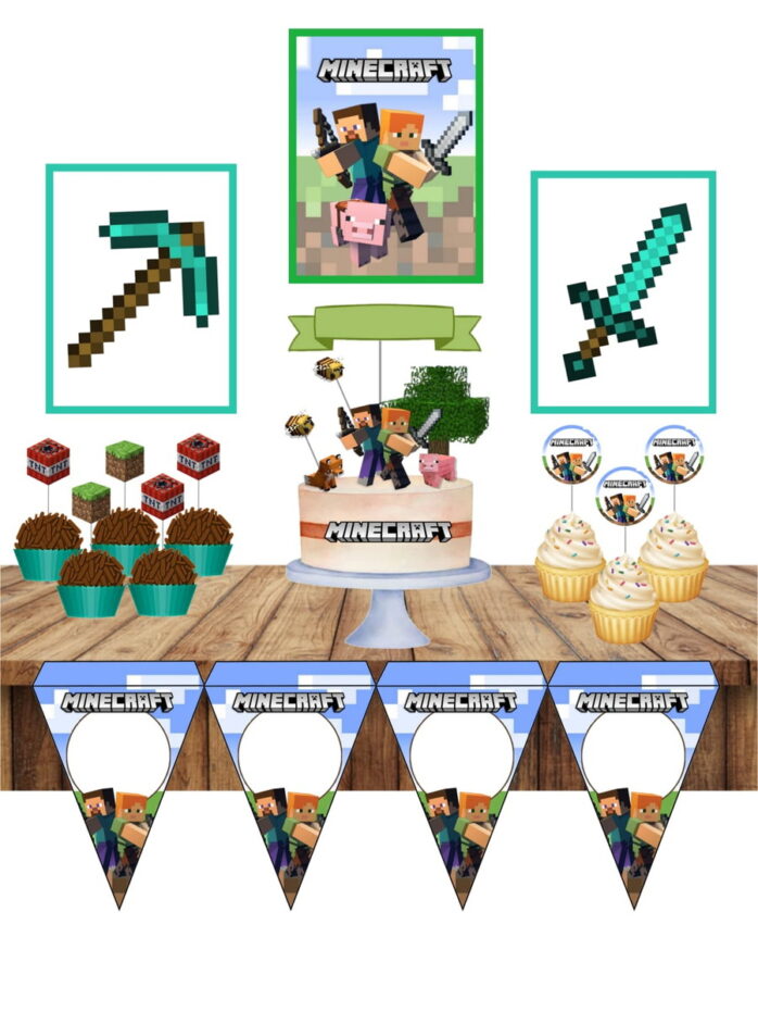Só um bolinho Minecraft