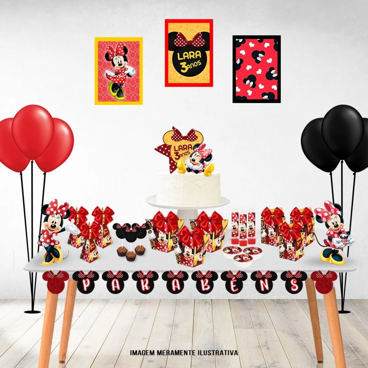 Só um bolinho Minnie 1 Só um bolinho Minnie