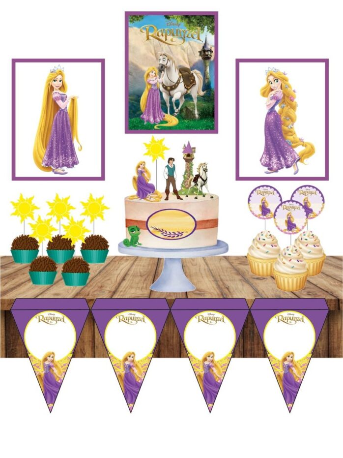 Só Um Bolinho Princesa Rapunzel