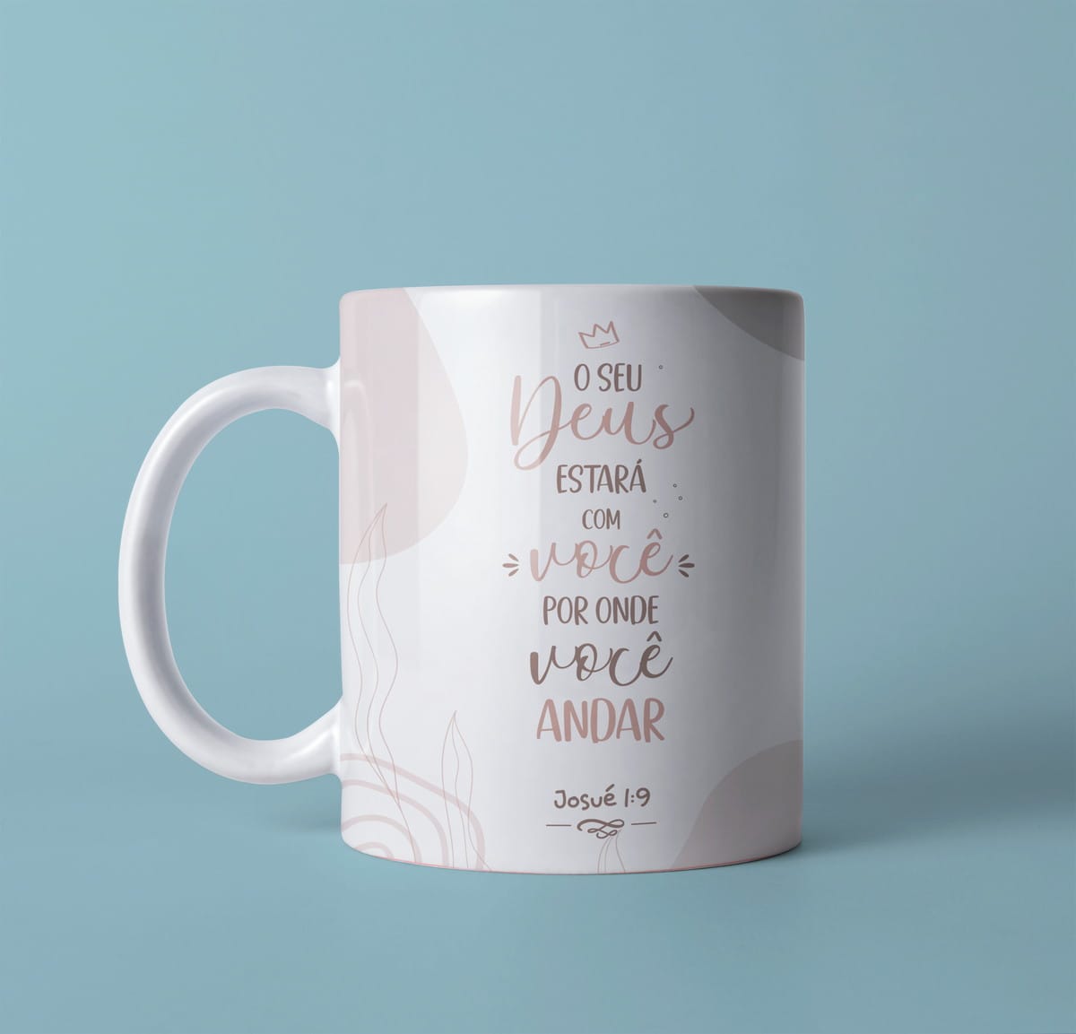 Arquivo Digital de Caneca com Versículos para Sublimação 2 Arquivo Digital de Caneca com Versículos para Sublimação - Imagem 2