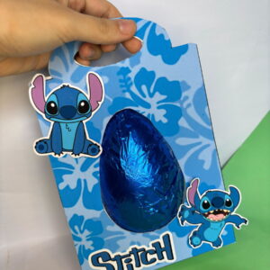 Suporte Ovo de Páscoa Stitch para 250g e 350g no Canva 28 suporte ovo pascoa 250 e 350g canva