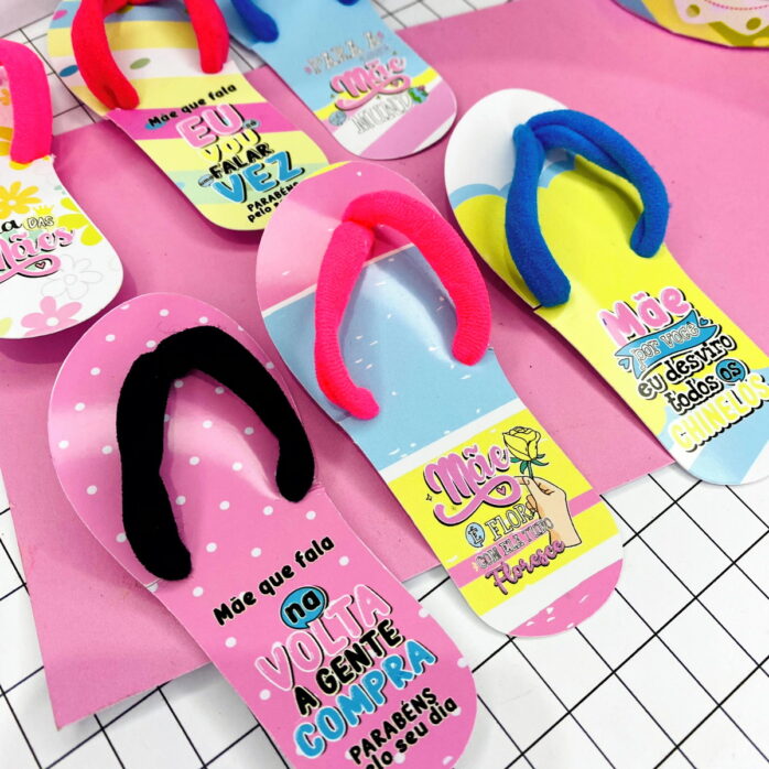 Tag Xuxinha Chinelinhos Dia das Mães Studio e pdf