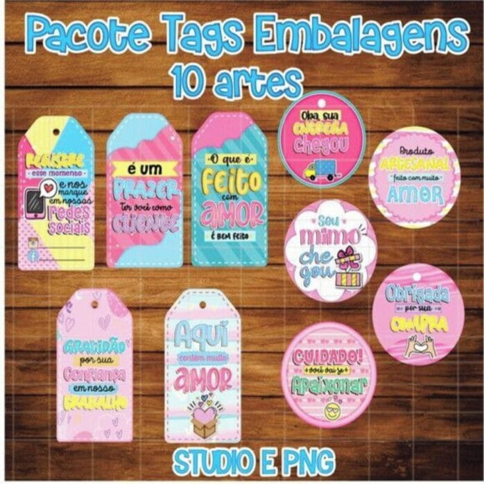 Tags Embalagens 2