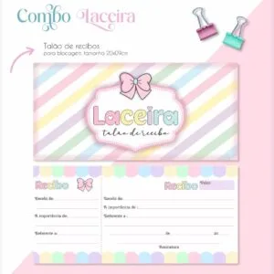 Talão Recibos Laceira