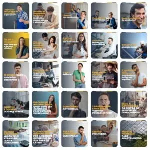 Templates Canva Administração de Condomínios 200 Artes Editáveis + Legendas