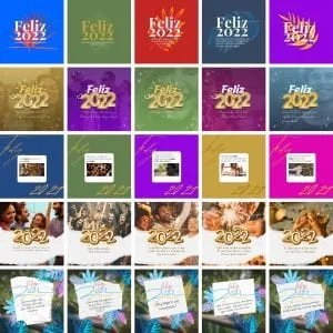 Templates Canva Ano Novo 50 Artes Editáveis + Bônus 35 Templates Canva Ano Novo 50 Artes Editáveis + Bônus