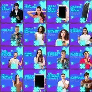 Templates Canva Assistência Técnica Celular 200 Artes Editáveis + Legendas