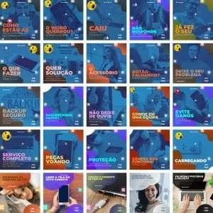 Templates Canva Assistência Técnica de Celular 3.0 100 Artes Editáveis + Bônus 9 Templates Canva Assistência Técnica de Celular 3.0 100 Artes Editáveis + Bônus