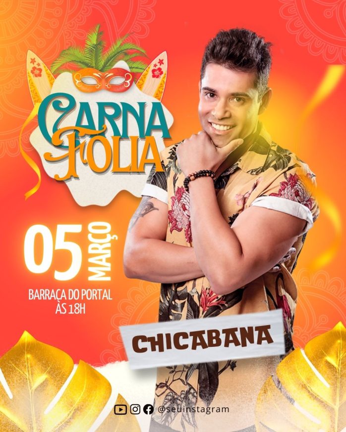Templates Canva Carnaval 24 Artes Editáveis + Bônus