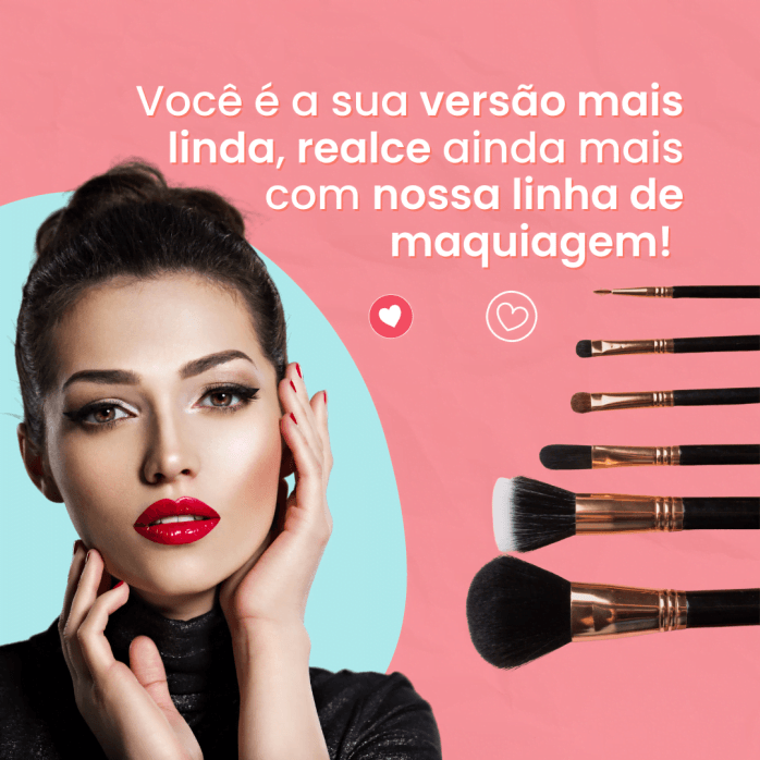 Templates Canva Cosmético 30 Artes Editáveis + Bônus