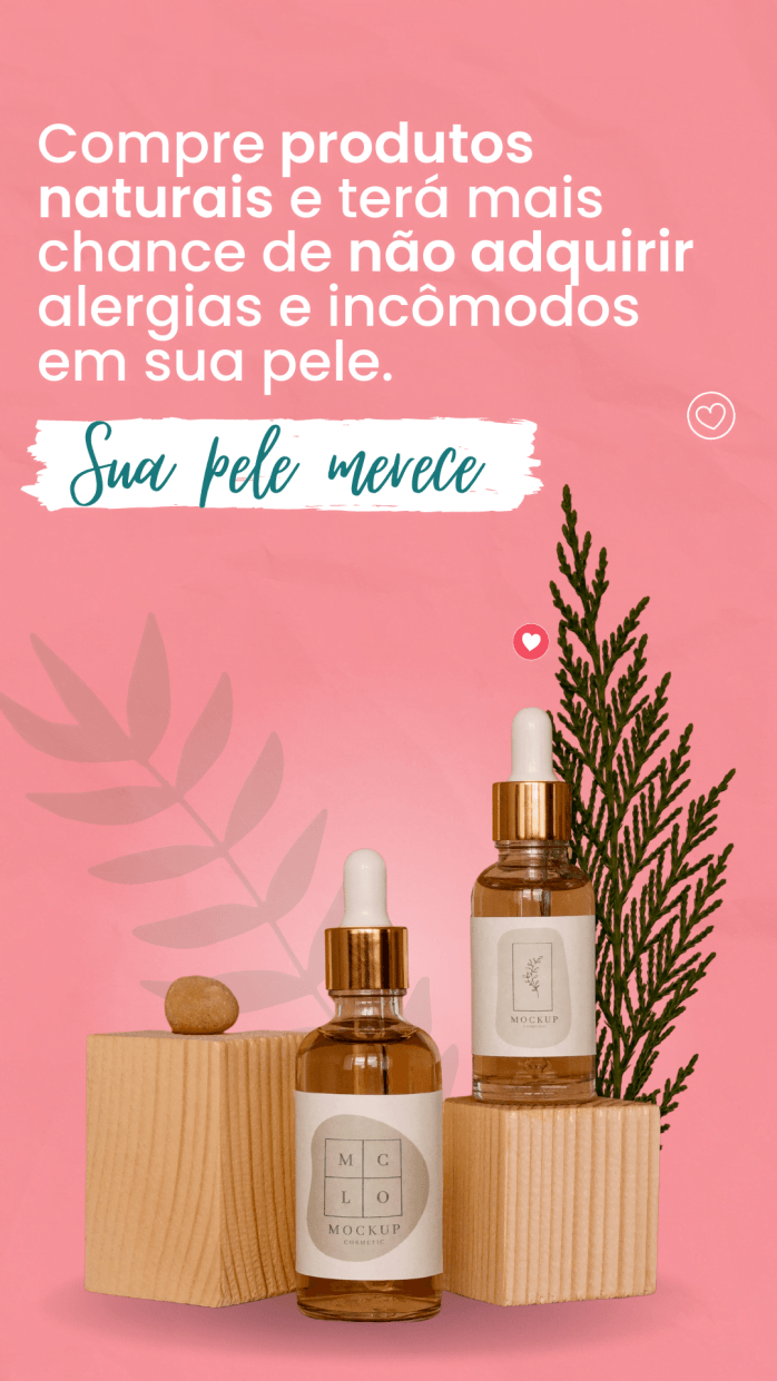 Templates Canva Cosmético 30 Artes Editáveis Storie + Bônus