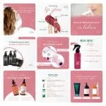 Templates Canva Cosméticos Saúde 30 Artes Editáveis + Bônus