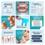 Templates Canva Dentista Odonto 30 Artes Editáveis + Bônus