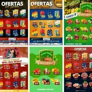 Templates Canva EncArtes Editáveis Supermercado 20 Artes