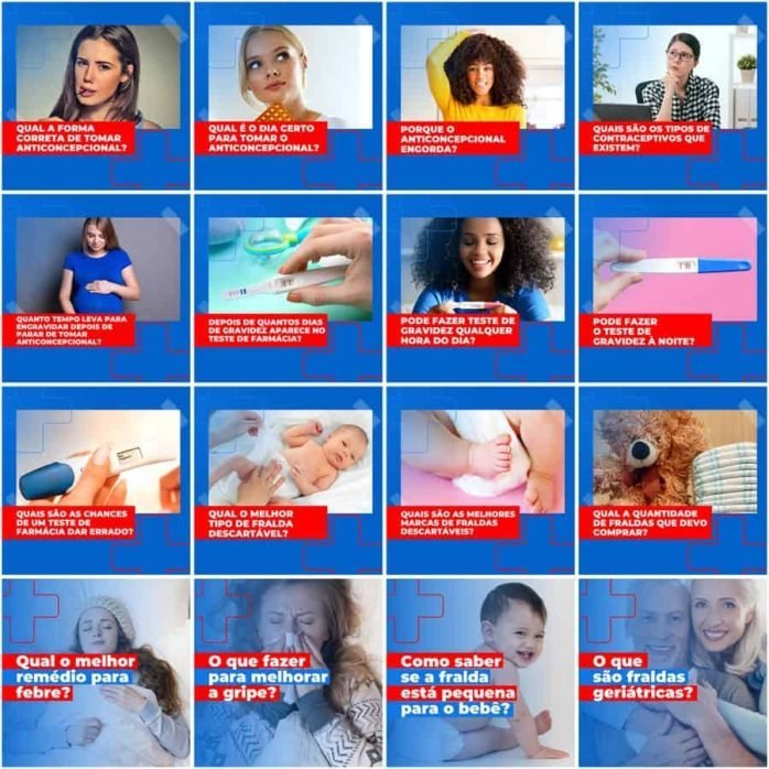 Templates Canva Farmácia Drogaria 200 Artes Editáveis + Legendas