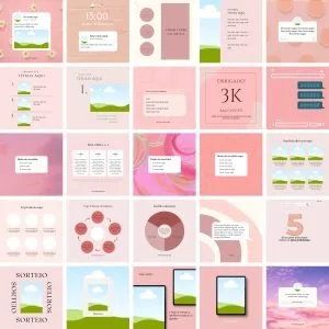 Templates Canva Feed Post Instagram 3.0 100 Artes Editáveis + Bônus 19 Templates Canva Feed Post Instagram 3.0 100 Artes Editáveis + Bônus