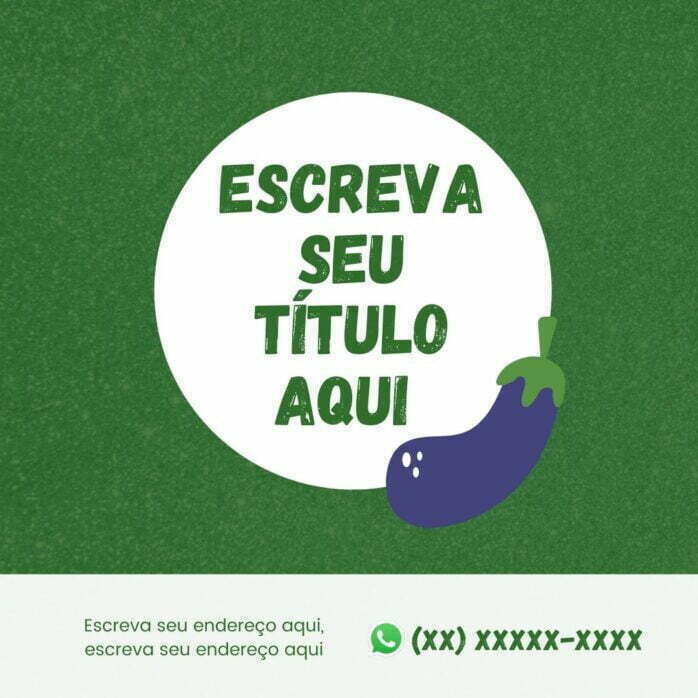 Templates Canva Hortifruti Sacolão Feira 12 Artes Editáveis + Bônus