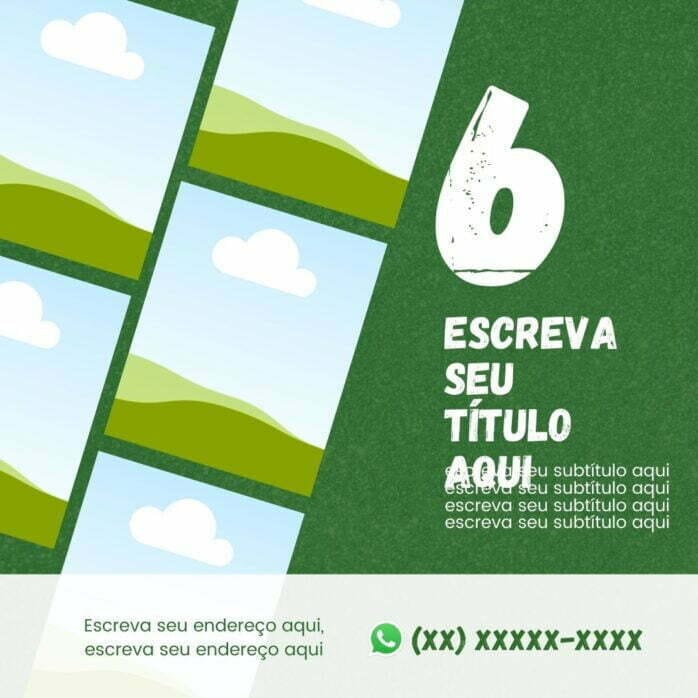 Templates Canva Hortifruti Sacolão Feira 12 Artes Editáveis + Bônus