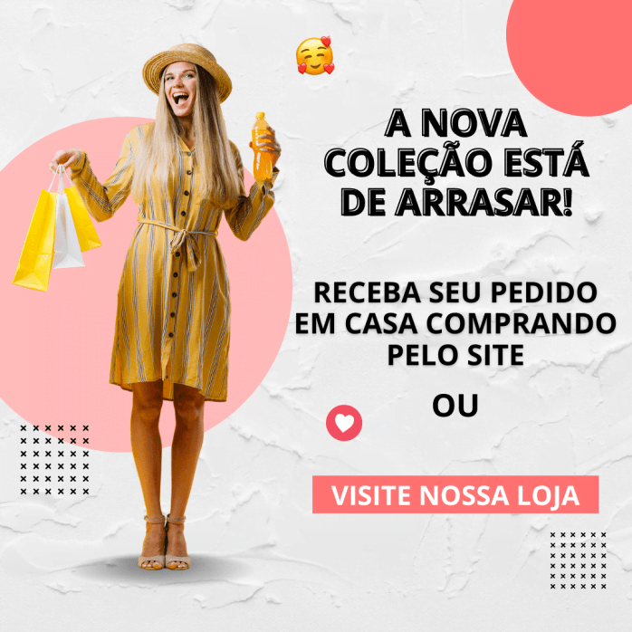 Templates Canva Loja de Roupas 30 Artes Editáveis + Bônus