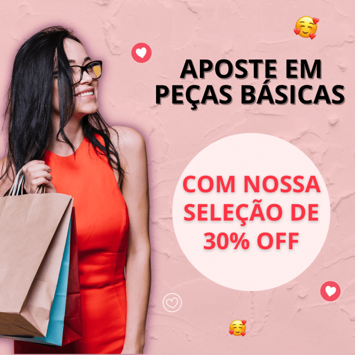 Templates Canva Loja de Roupas 30 Artes Editáveis + Bônus