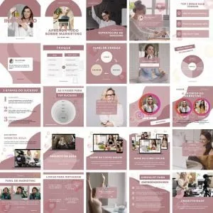 Templates Canva Marketing Digital 25 Artes Editáveis + Bônus