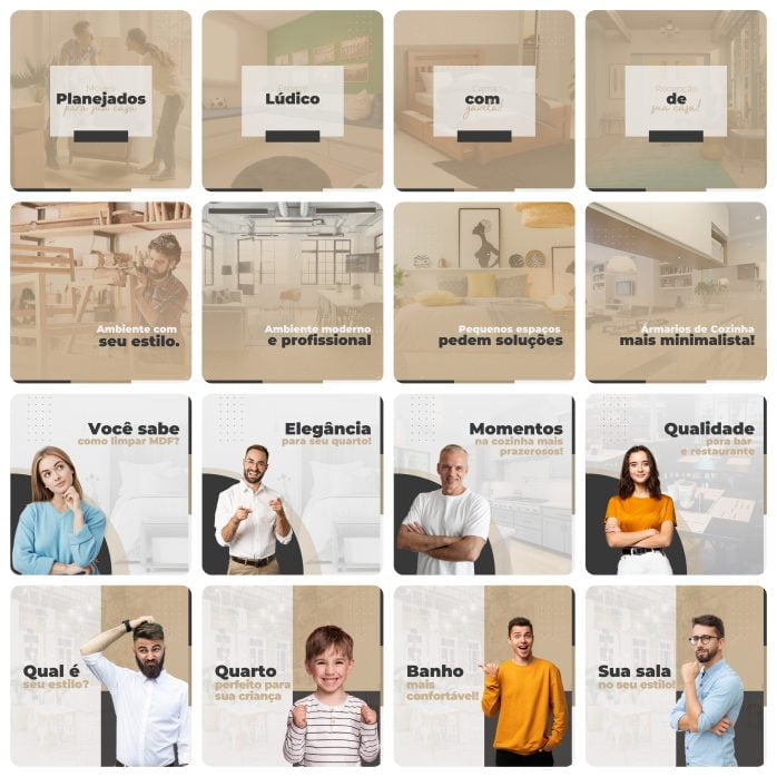 Templates Canva Móveis Planejados 200 Artes Editáveis + Legendas