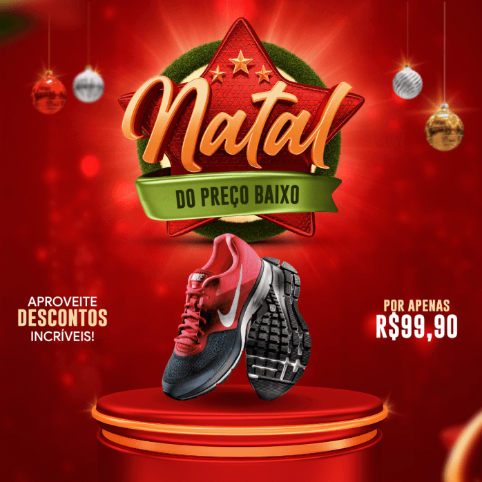 Templates Canva Natal 30 Artes Editáveis + Bônus