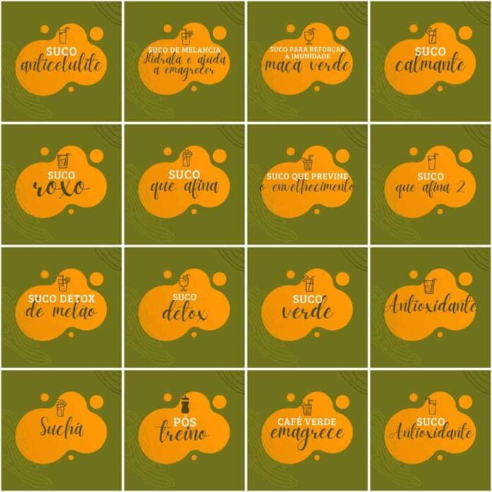 Templates Canva Nutricionista Nutrição 200 Artes Editáveis + Legendas