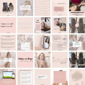 Templates Canva Salão de Beleza 2.0 25 Artes Editáveis + Bônus 5 Templates Canva Salão de Beleza 2.0 25 Artes Editáveis + Bônus