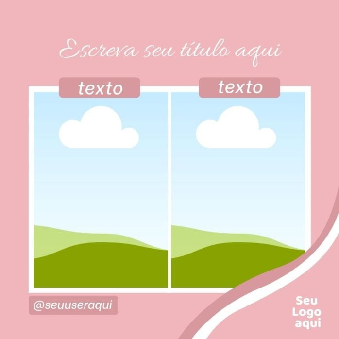 Templates Canva Salão de Beleza Feminino 10 Artes Editáveis + Bônus