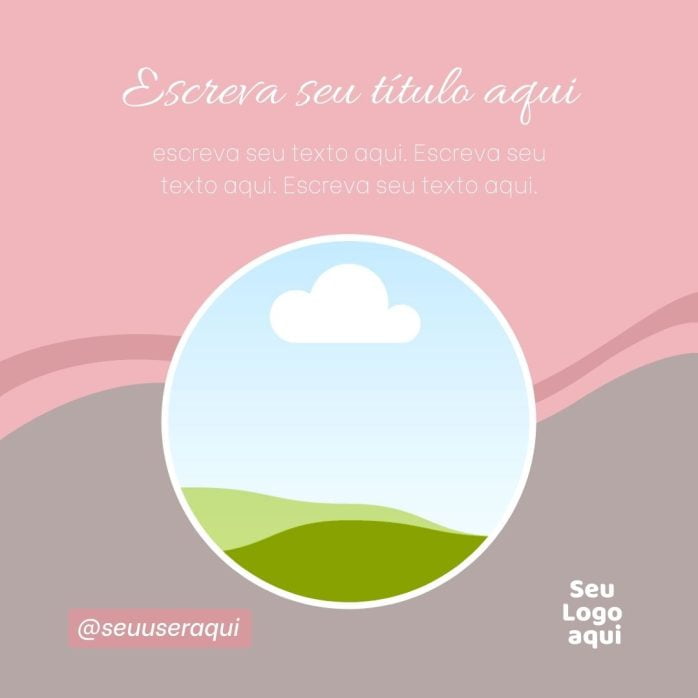 Templates Canva Salão de Beleza Feminino 10 Artes Editáveis + Bônus