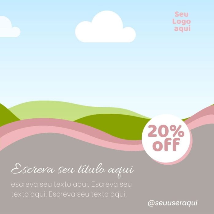 Templates Canva Salão de Beleza Feminino 10 Artes Editáveis + Bônus