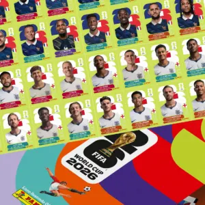 Todas Figurinhas Versão Suiça Copa do Mundo 2026 p/ Imprimir